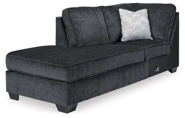 Altari Slate Left-Arm Facing Corner Chaise