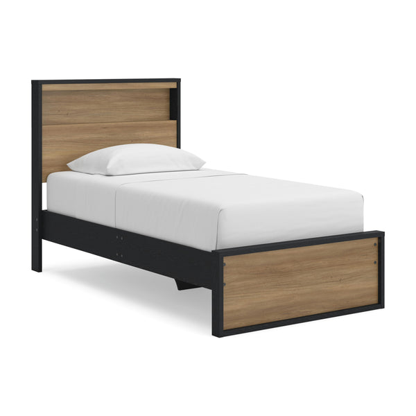 Kozmour Twin Bookcase Complete Bed Frame