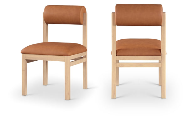 Roundhill Vegan Leather Upholstered Dining Chair — 11052-C