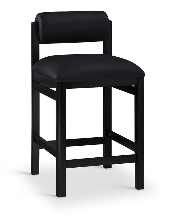 Roundhill Vegan Leather Upholstered Counter Stool — 11089-C