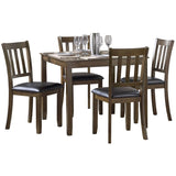 5-Piece Pack Faust Dinette Set - Olivia Furniture