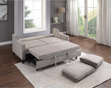 9428NV-3CL Convertible Studio Beige Sofa
