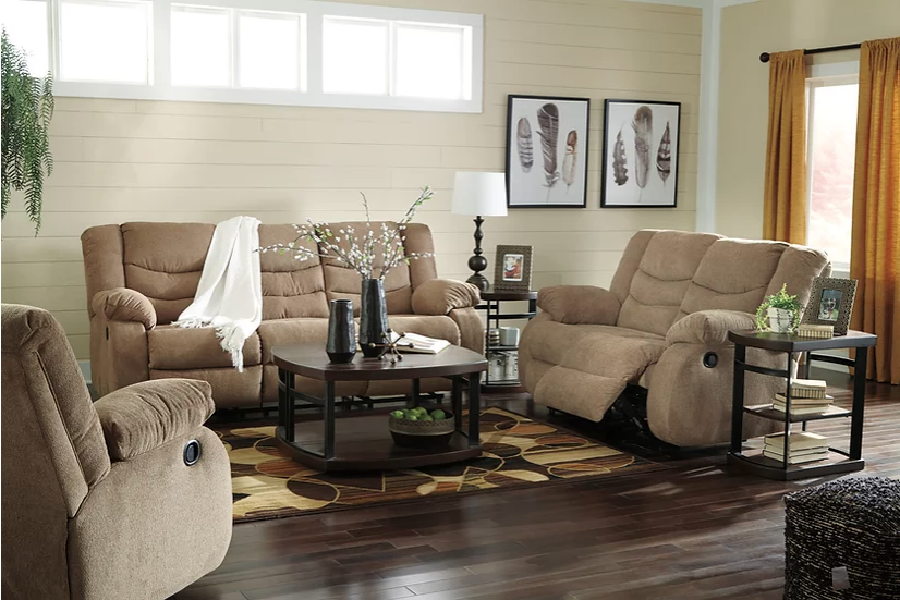 Ashley 98604 Tulen 3Pcs Reclining Set - Olivia Furniture
