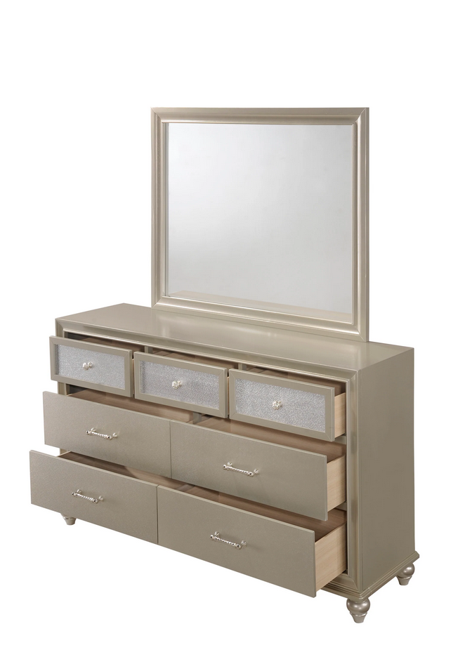 dresser champagne PARIS Experience superior organization with its six generously sized drawers Lounge Around. Champagne Dresser and