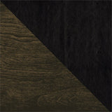 Hazel 5 Piece Wooden Dining Set in Charcoal Brown - Olivia Furniture