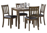 5-Piece Pack Faust Dinette Set - Olivia Furniture