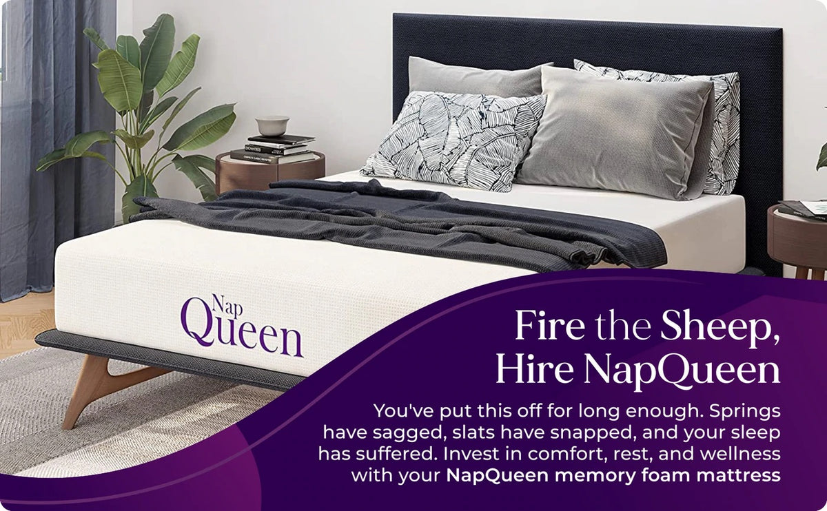 NapQueen Elizabeth Cool Gel Memory Foam Mattress - Olivia Furniture