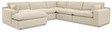 Elyza 5-Piece Sectional with Chaise