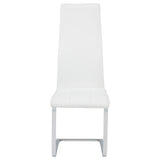 Montclair Upholstered Dining Side Chair White (Set of 4)