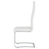 Montclair Upholstered Dining Side Chair White (Set of 4)