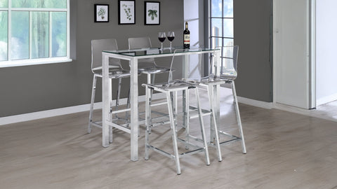 Tolbert Bar Table Set Clear