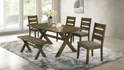 Alston Dining Set Knotty Nutmeg