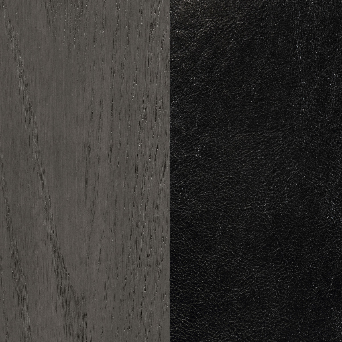 Lavon Wood Dining Side Chair Black and Medium Grey (Set of 2)