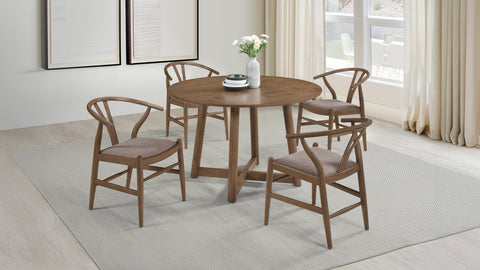 Dinah Dining Set Walnut