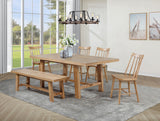 Middleton Dining Set Natural — collection scene; select a configuration for exact contents