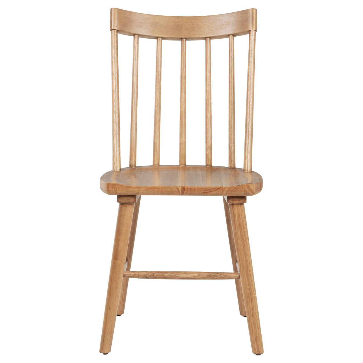 Middleton Solid Wood Dining Side Chair Natural Brown (Set of 2)