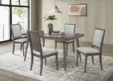 Onslow Dining Set Dark Brown — collection scene; select a configuration for exact contents