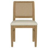 Arini Rattan Cane Dining Side Chair Sand Wash (Set of 2)