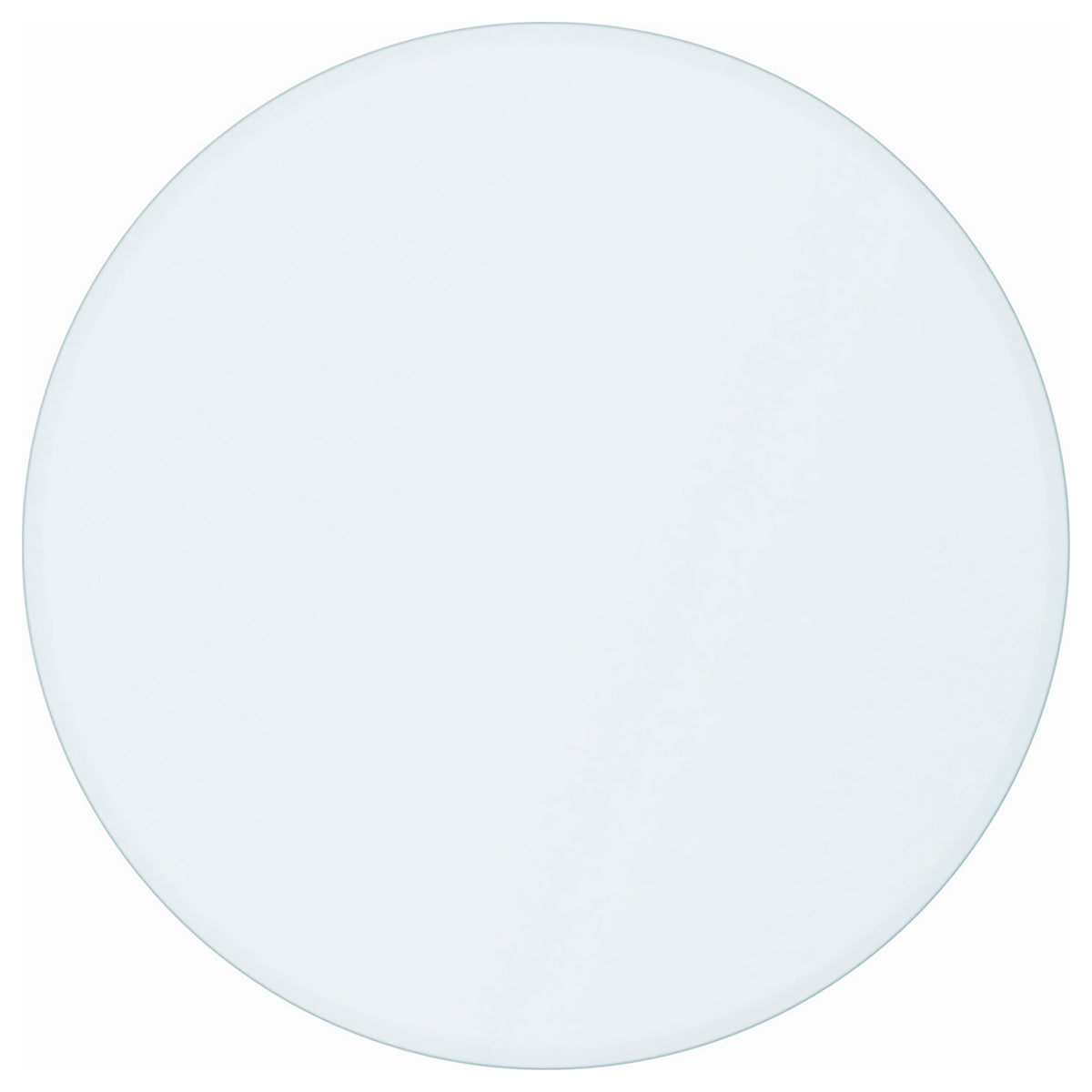 Naser 48-inch Round Glass Top Dining Table Light Oak