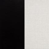 Baney Fabric Upholstered Dining Side Chair Cream and Black