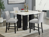 Parkside Dove Counter Height Dining Chair, Set of 2 - Crown Mark | Olivia Furniture