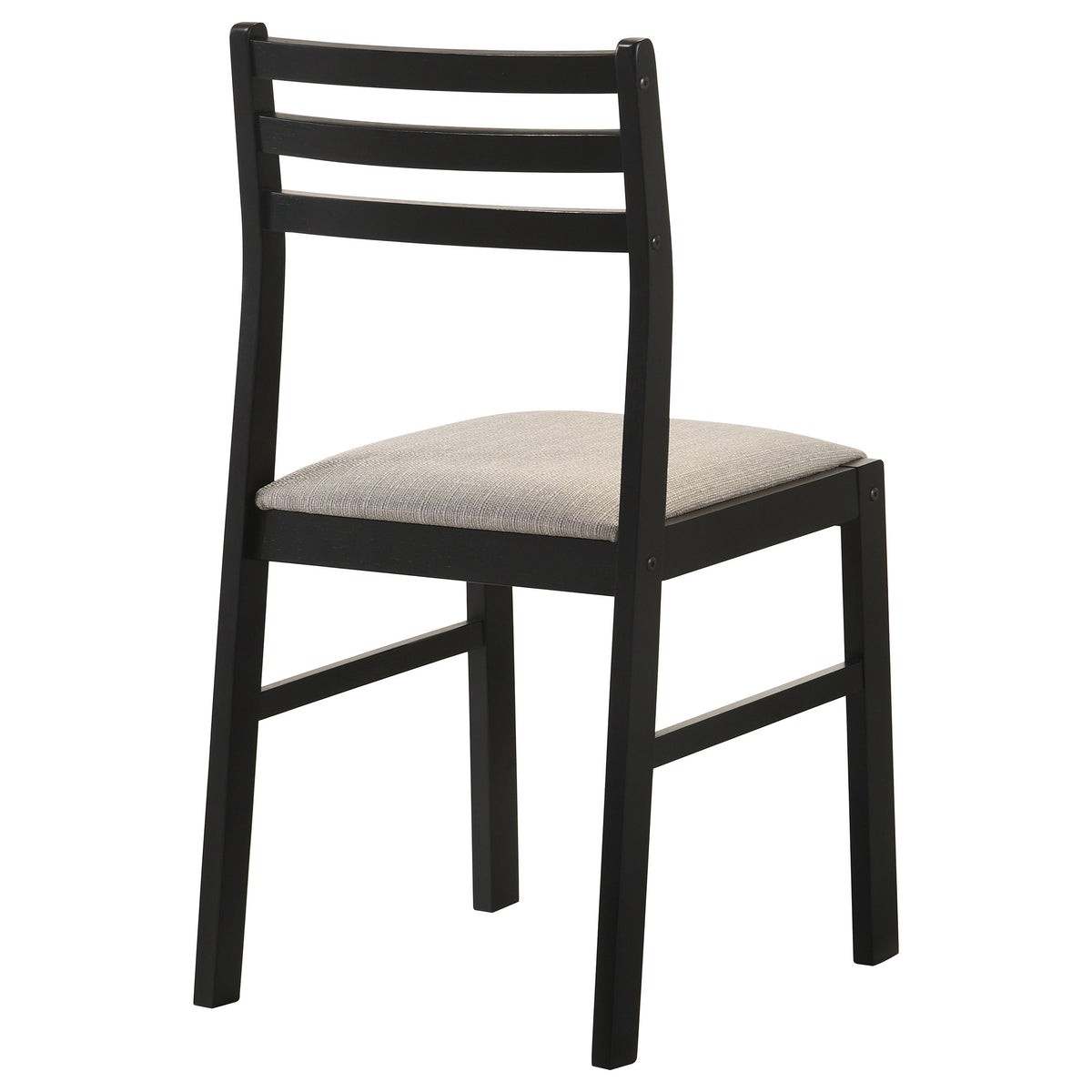 HP10.26 - Wood Side Chair in Black / Beige