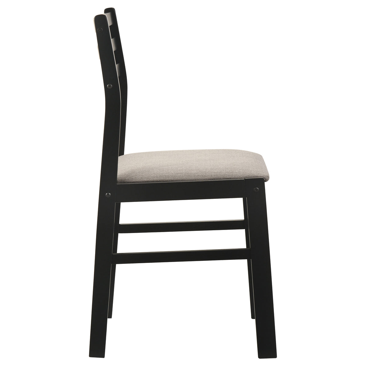 HP10.26 - Wood Side Chair in Black / Beige