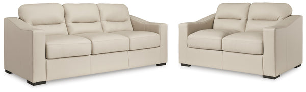 Tresure Trove Almond Living Room Set