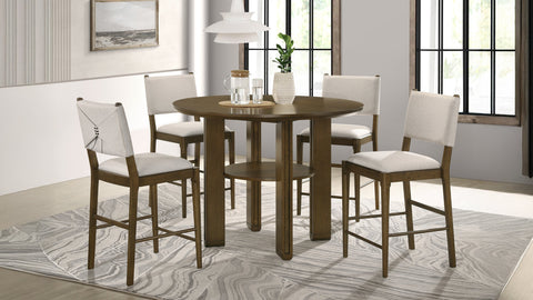 Ottowa Counter Height Dining Set Brown