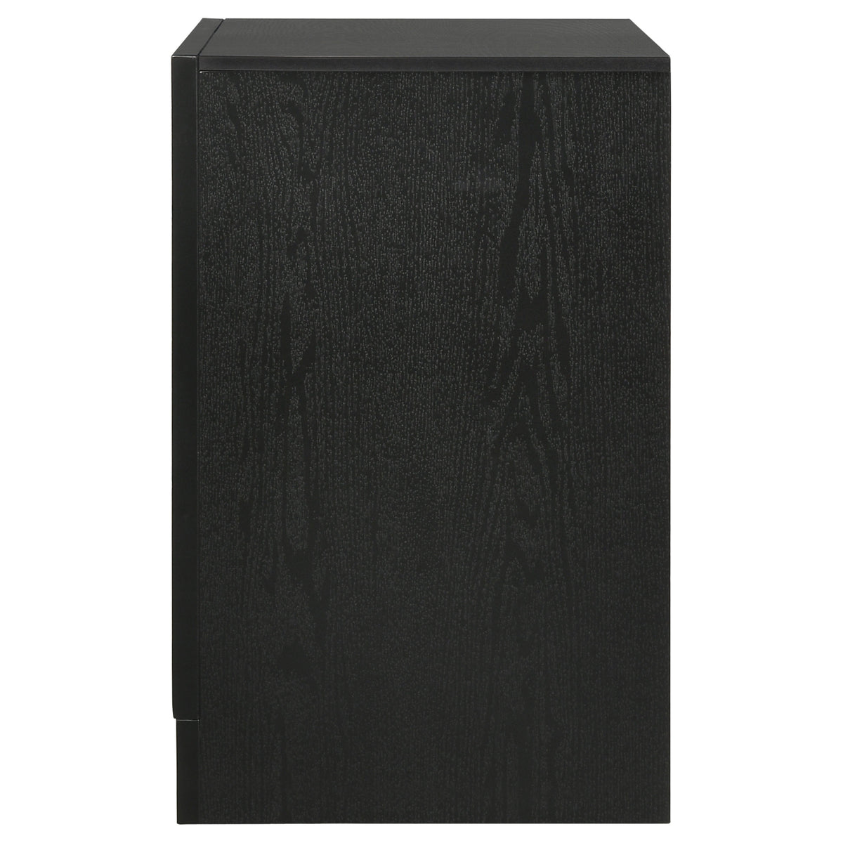 Miranda 3-drawer Nightstand Bedside Table Black