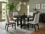 Hadley Black/White Dining Side Chair, Set of 2 - Crown Mark | Olivia Furniture