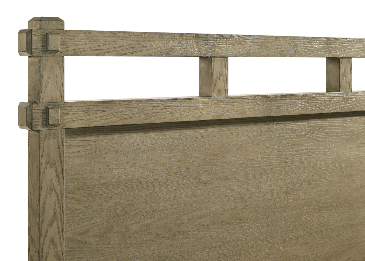 Hazlewood 61-inch Eastern King Panel Bed Vineyard Oak