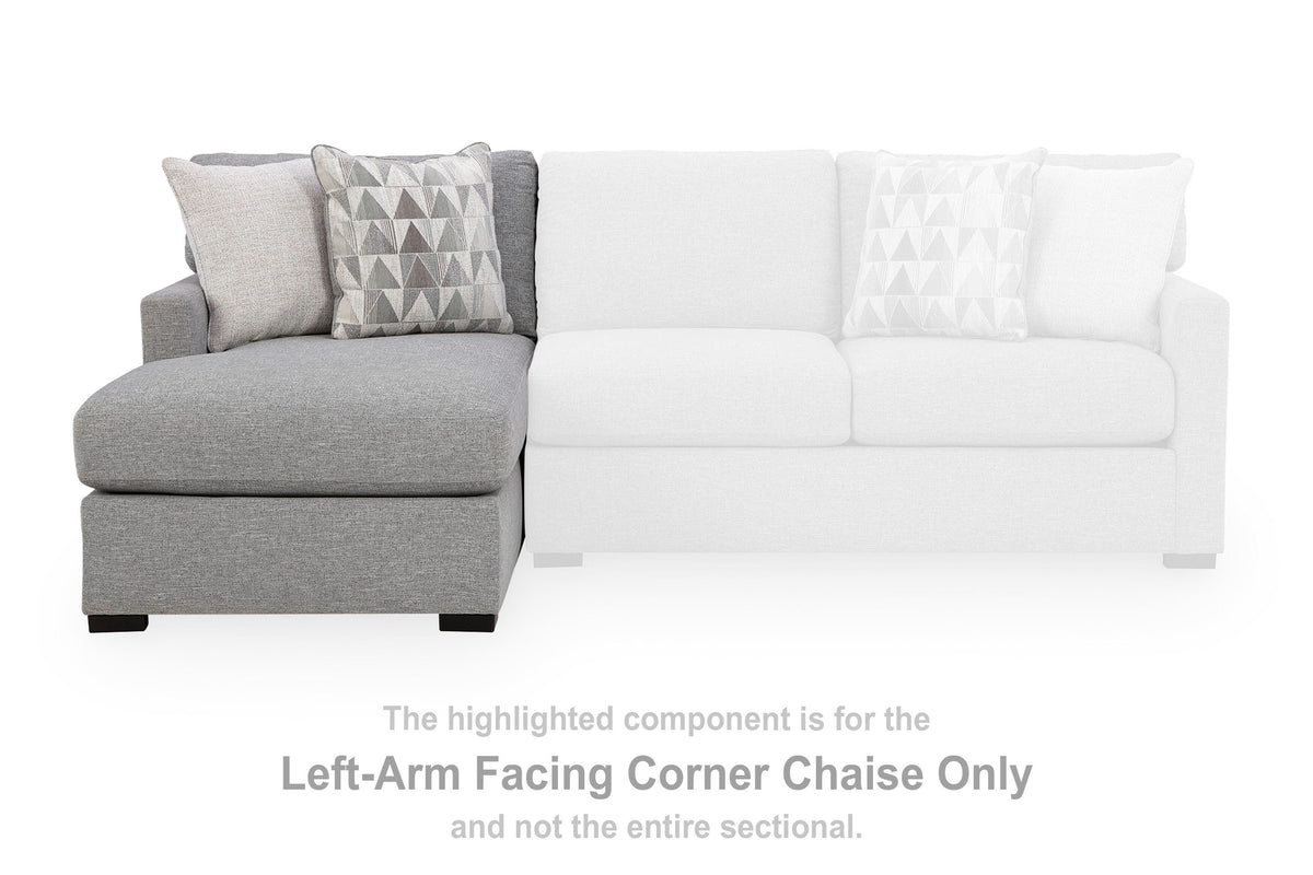 UrbanCrest Left-Arm Facing Corner Chaise