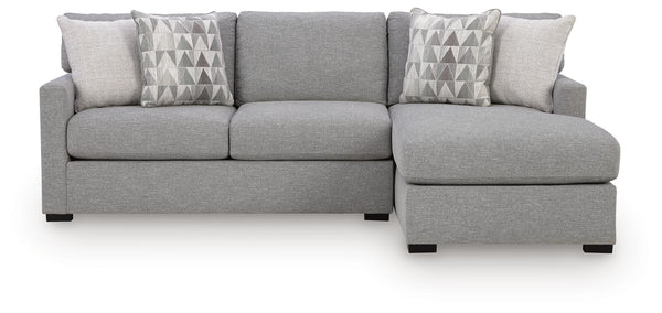 UrbanCrest Pewter 2-Piece Sectional with Right-Arm Facing Chaise