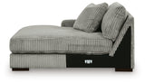 Lindyn 5-Piece Sectional and Ottoman