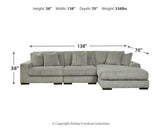 Lindyn 3-Piece Sectional and Chair