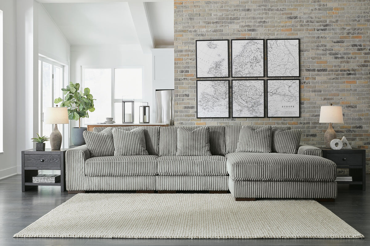 Lindyn 3-Piece Sectional and Chair