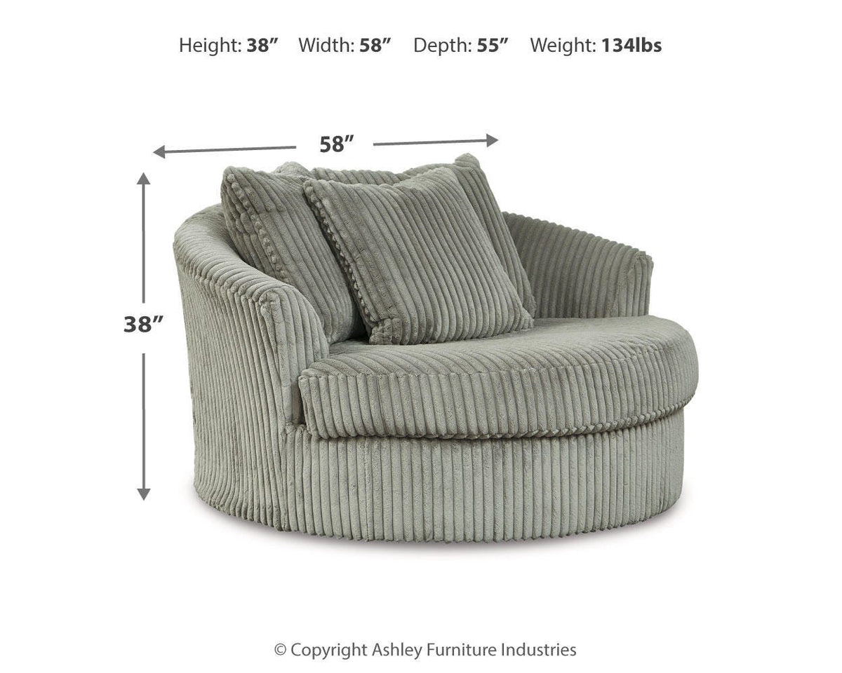 Lindyn 3-Piece Sectional and Chair