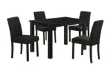 Resia Black Dining Chair, Set of 2 - Crown Mark | Olivia Furniture