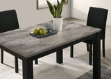 Resia Black/Concrete 5-Piece Dining Set - view 2