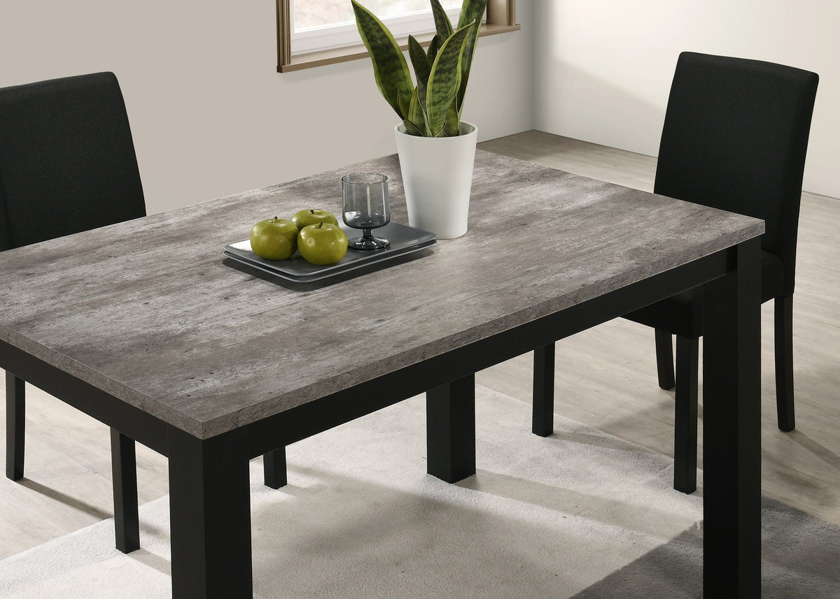 Resia Concrete Gray Dining Table