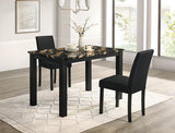Resia Black Dining Chair, Set of 2 - Crown Mark | Olivia Furniture