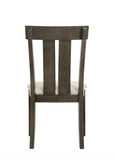 Lloyd Brown/Oat Side Chair, Set of 2 - Crown Mark | Olivia Furniture