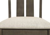 Lloyd Brown/Oat Side Chair, Set of 2 - Crown Mark | Olivia Furniture