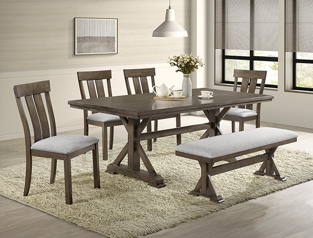 Lloyd Brown Rectangular Dining Table