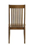 Glendale Beige/Brown Dining Side Chair, Set of 2 - Crown Mark | Olivia Furniture