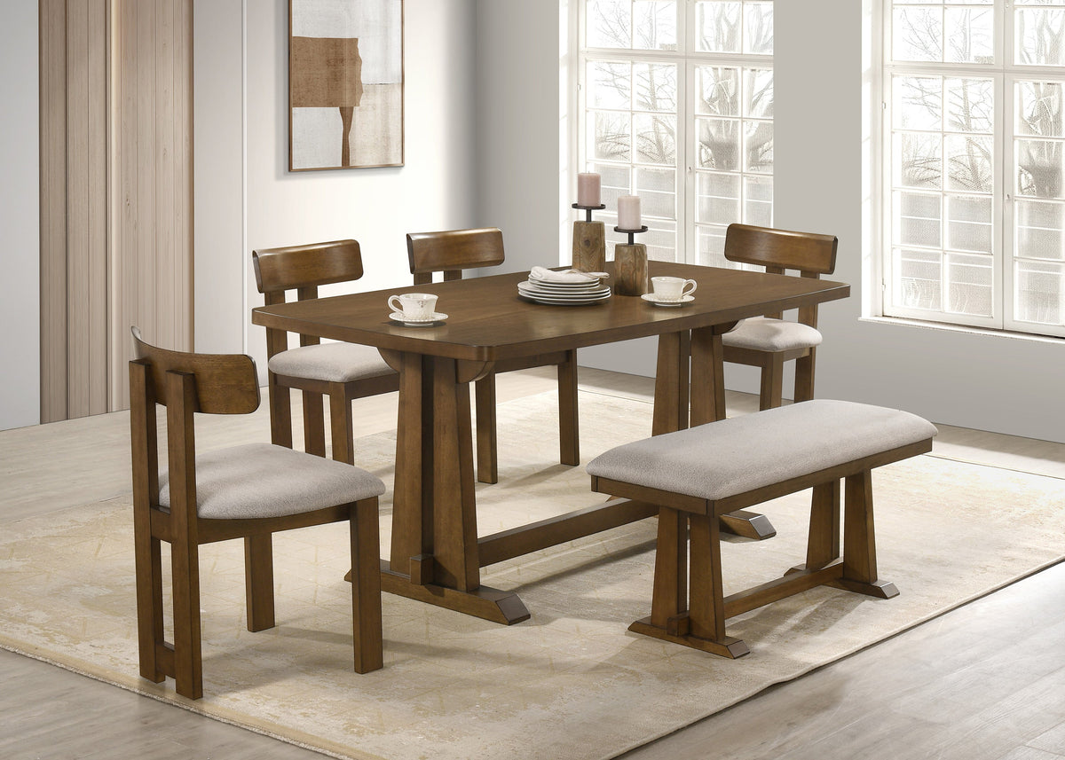Glenwick Brown Dining Table