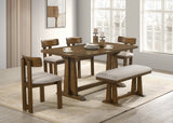 Glenwick Brown Dining Table