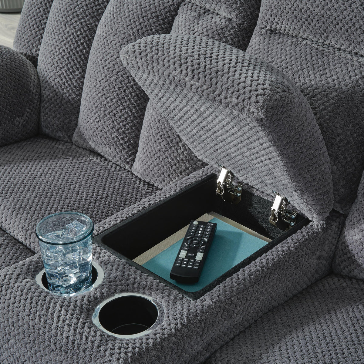 Observation Power Reclining Loveseat with Console