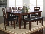 Bardstown Cherry Brown Dining Bench - Crown Mark | Olivia Furniture